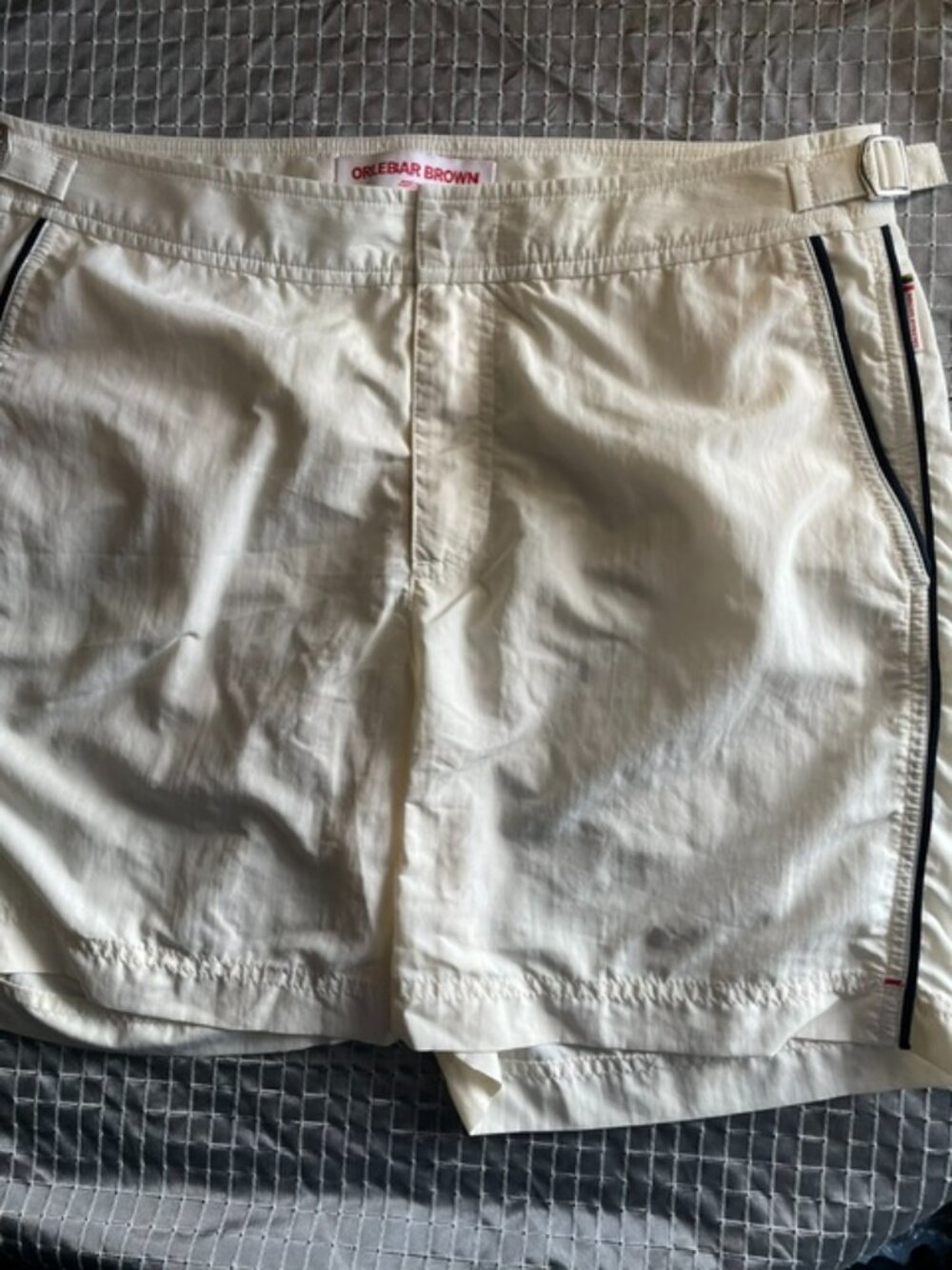 Orlebar Brown Bulldog style shorts color off white new without tags size 31